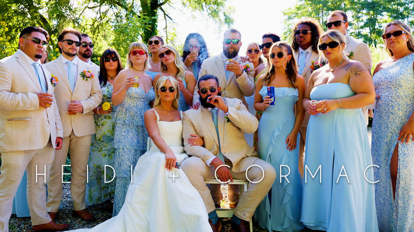 Heidi & Cormac | Reality TV Wedding Film